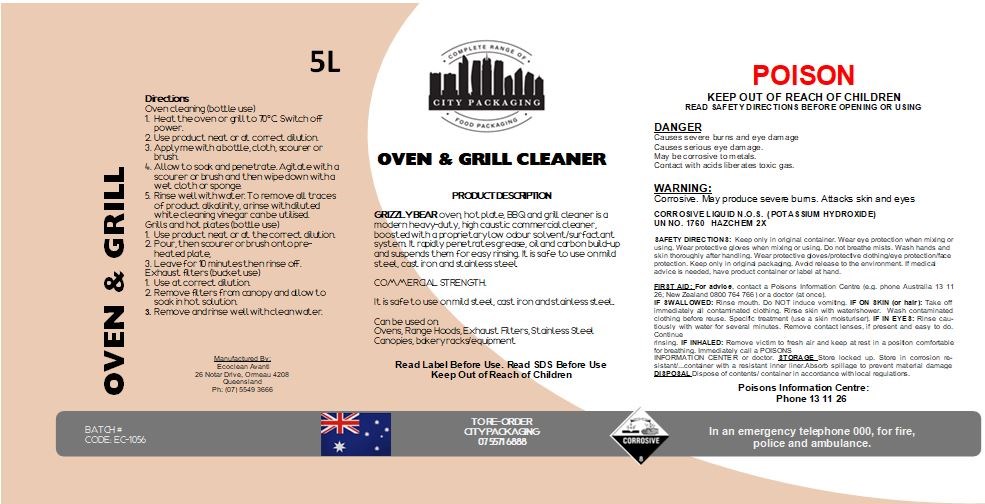 1 CityPack Oven & Grill Cleaner